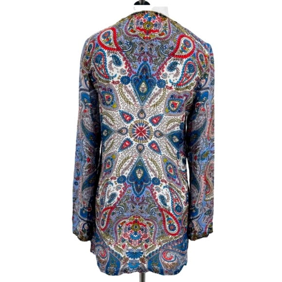 SUNDANCE  Sequin Embellished Tunic in Silk - Picture 2 of 13